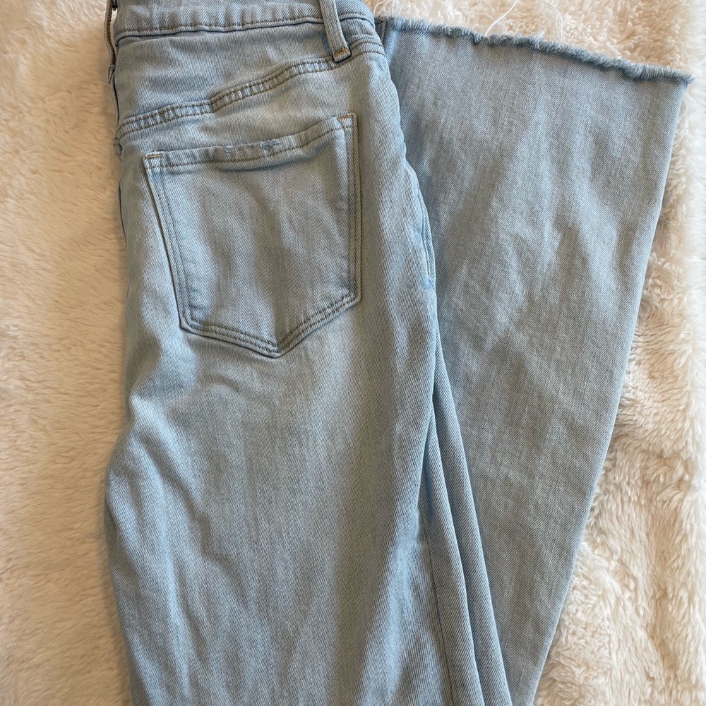 Old Navy High Rise Flare Wide Leg Jeans Size 8